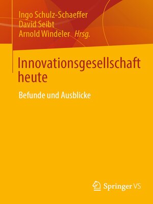 cover image of Innovationsgesellschaft heute